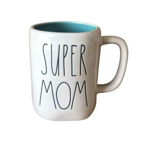 Rae Dunn Mom Mug Farmhouse Style Minimalist Design Rustic Decor Coffee Cup